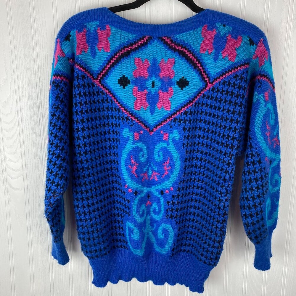 Vanderbilt Vintage 90's Sweater Blue Long‎ sleeve
